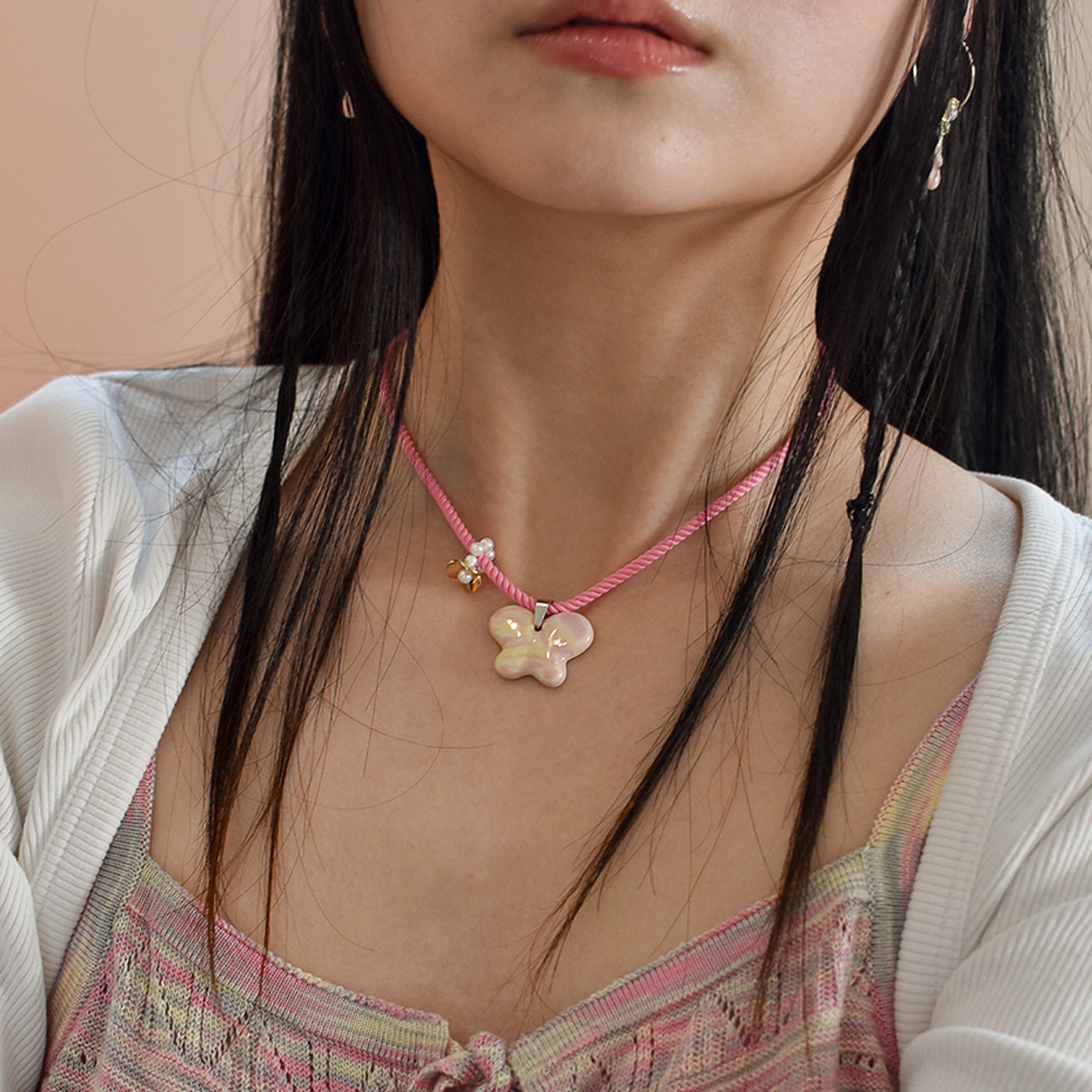 Nabi color string necklace (2colors)